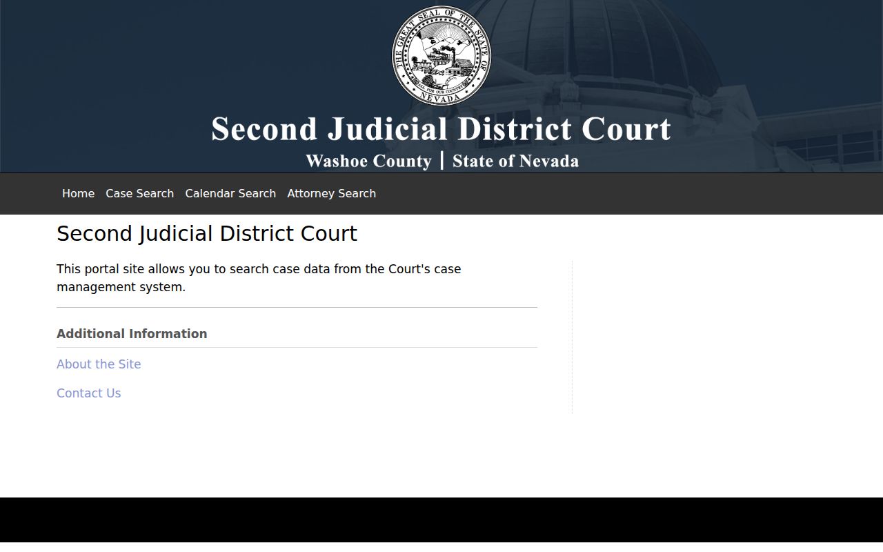 Sparks people search through Washoe district court records
