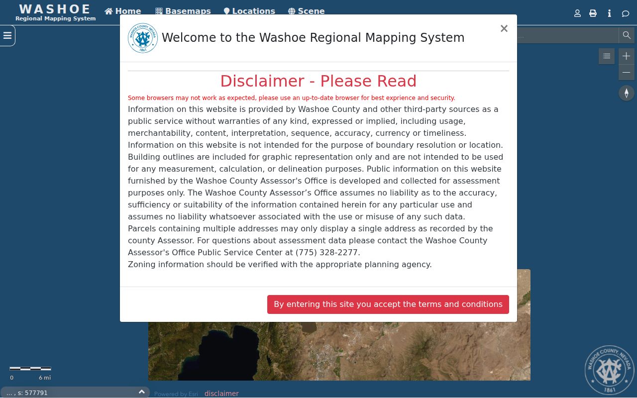 Sparks people search in the Washoe parcel mapping records